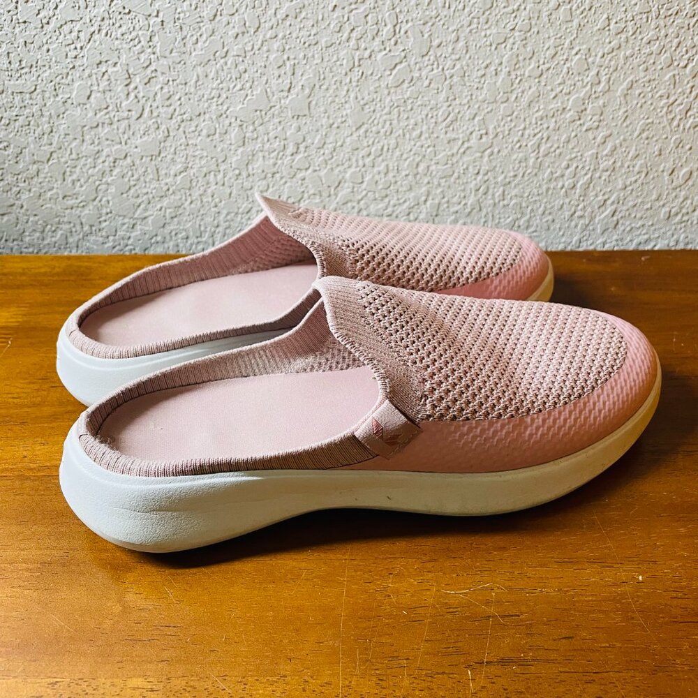 Koolaburra By UGG Womens Pink Round Toe Slip On Comfort Renee Sneaker Mules Sz 8 - Picture 3 of 9